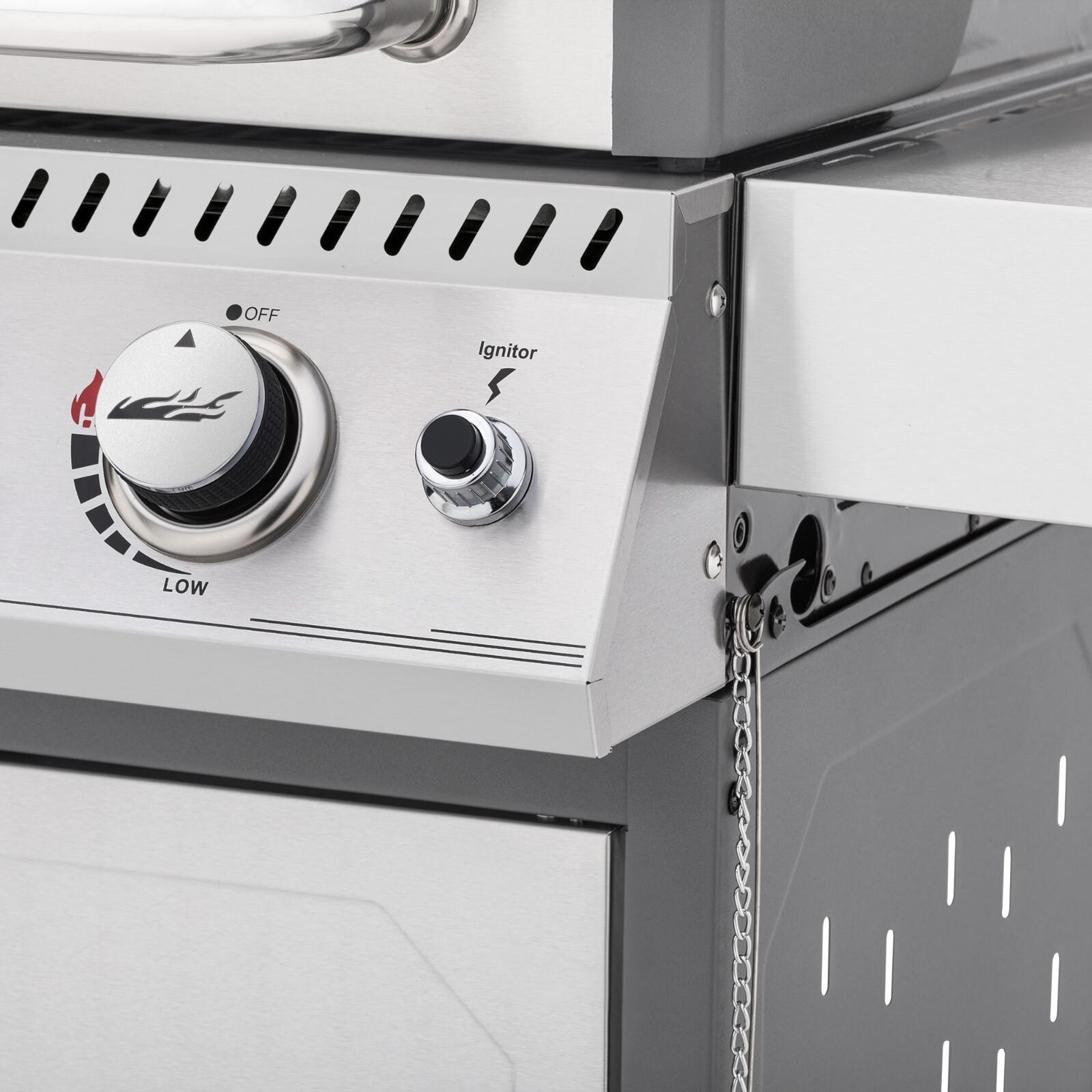 Royal Gourmet 3-Burner Gas Grill Stainless Steel Outdoor Garden BBQ Cooking