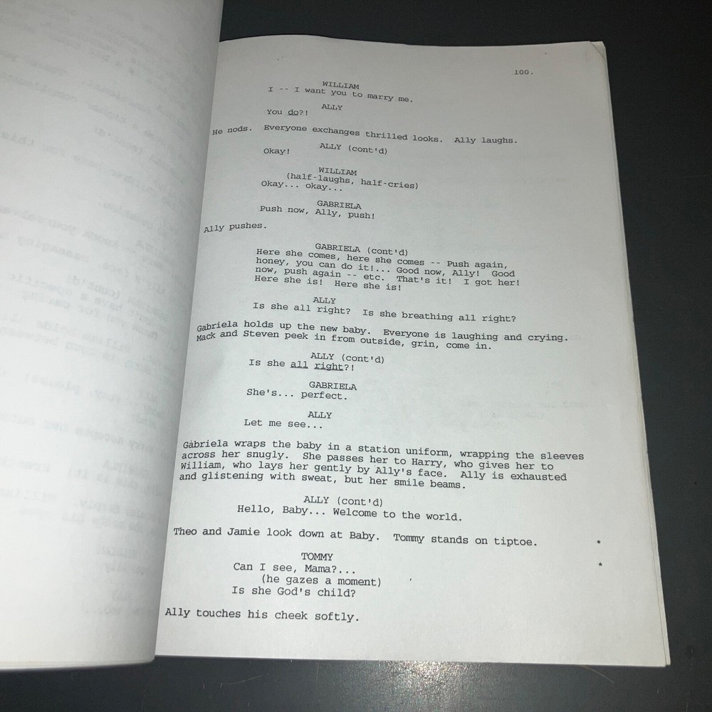 THE CALLING (6/1/98) Final White Draft 101 w/HIGHLIGHTS & NOTES + COA!