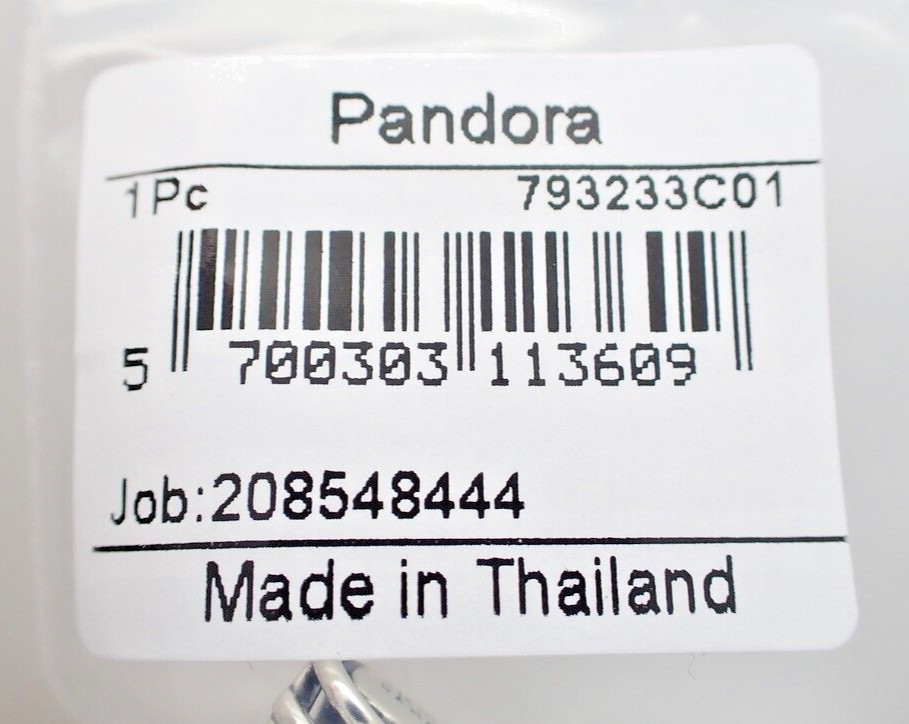 Authentic Pandora #793233C01 Openwork Mom & Heart Charm
