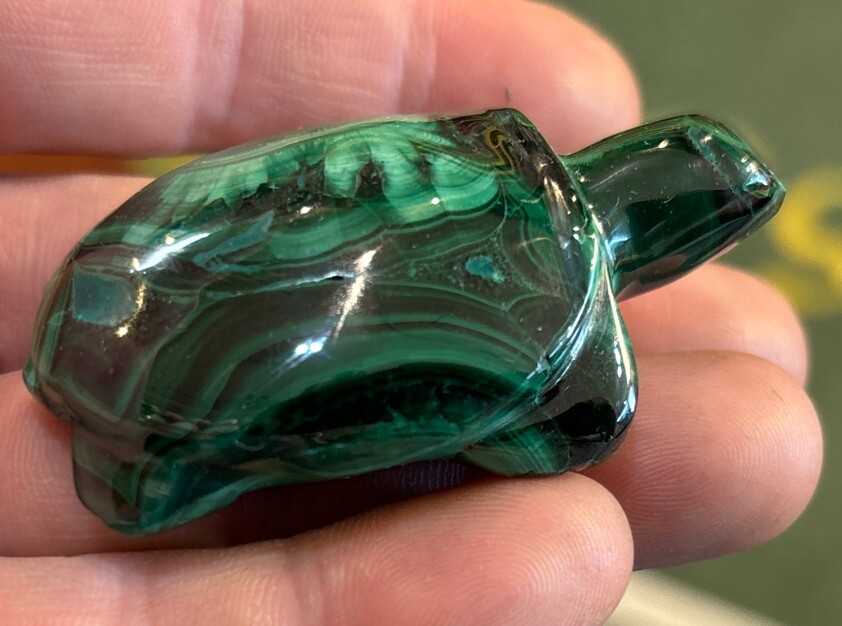 2” Malachite Turtle