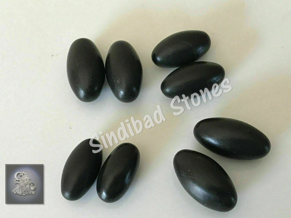 Black Snake Stones Pair - حجر الثعبان الاسود - زوج خرزة الحية - للقوة والقيادة