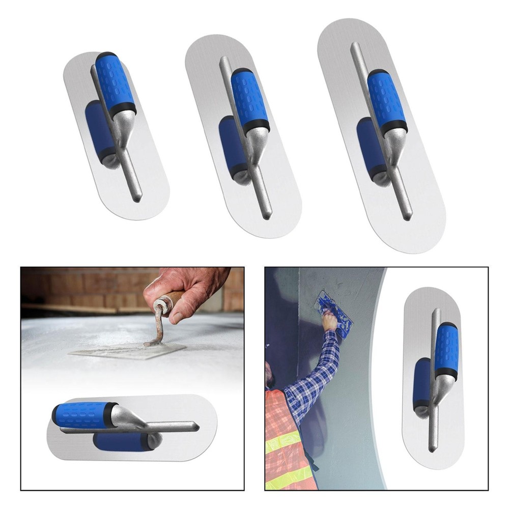 Pool Trowel Comfortable Ergonomics Hand Tool for Gypsum Board Mortar Working