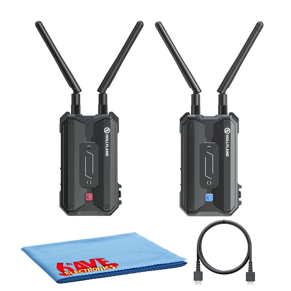 Hollyland Pyro H 4K HDMI Wireless Video Transmission System Bundle