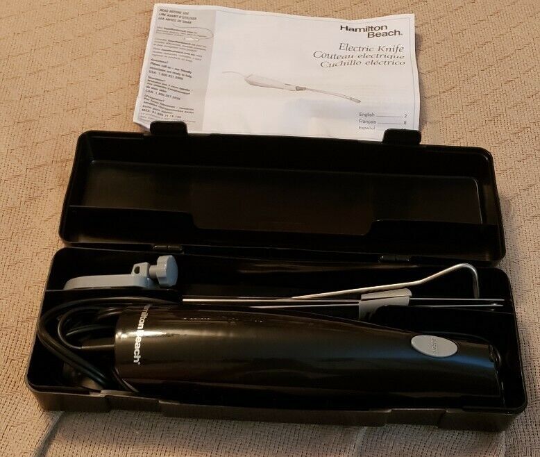 Hamilton Beach 74250 Electric Food Slicer, Black