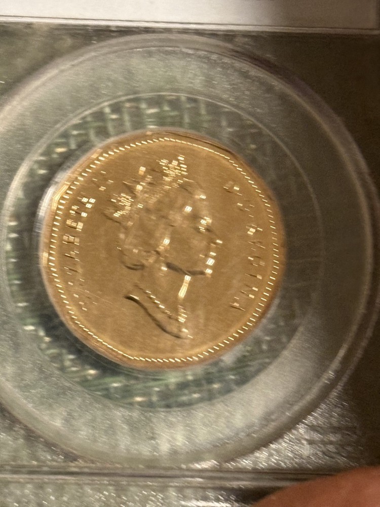 canada 1998 1 dollar pcgs 67