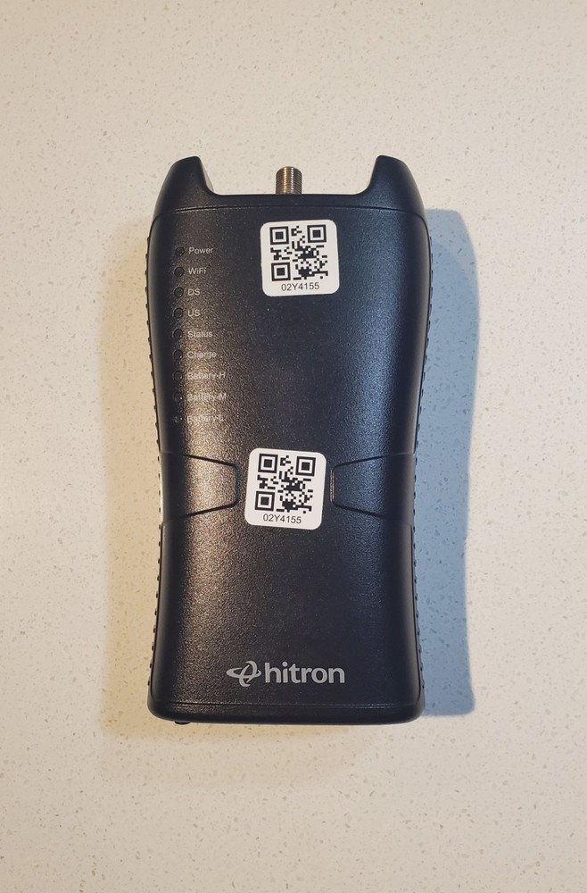 Hitron XM1 Cable Meter(Tested) Excellent Condition + Protective & Carrying Cases