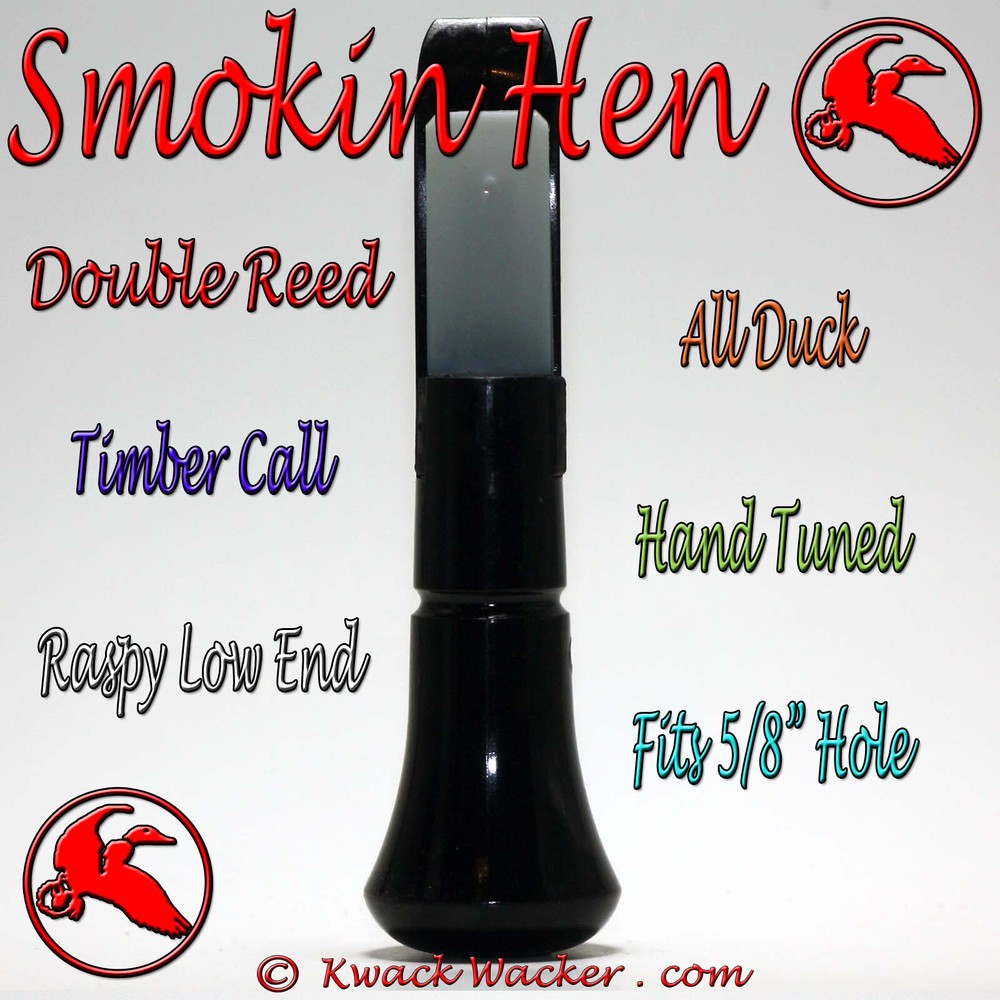 Duck call Inserts Kwack Wacker Smokin Hen Timber Call