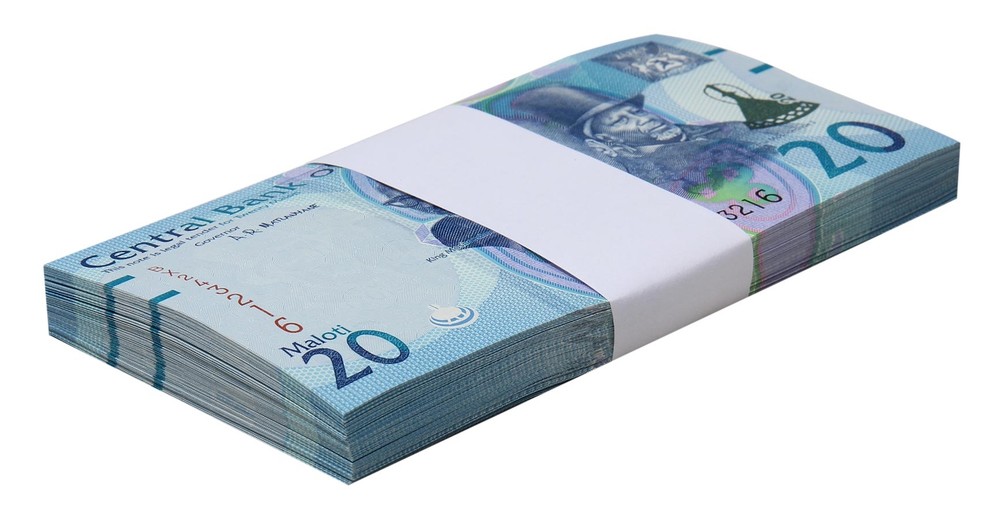 Lesotho 20 Maloti, 2021, P-27, UNC X 100 PCS Bundle Pack