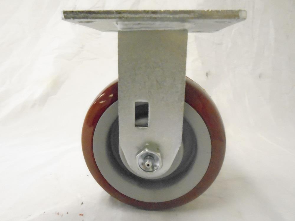 5" x 2" Rigid Caster Polyurethane Wheel 600 lbs Tool Box