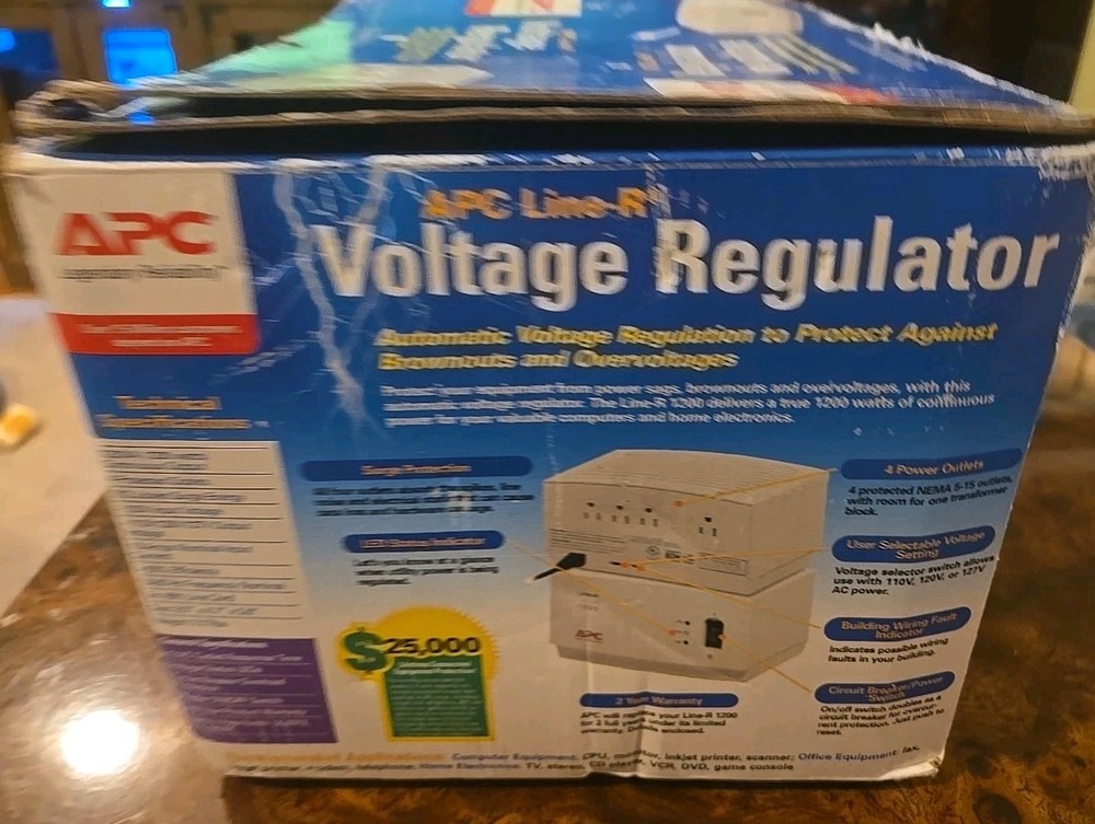 APC Line R 1200 Automatic Voltage Regulator