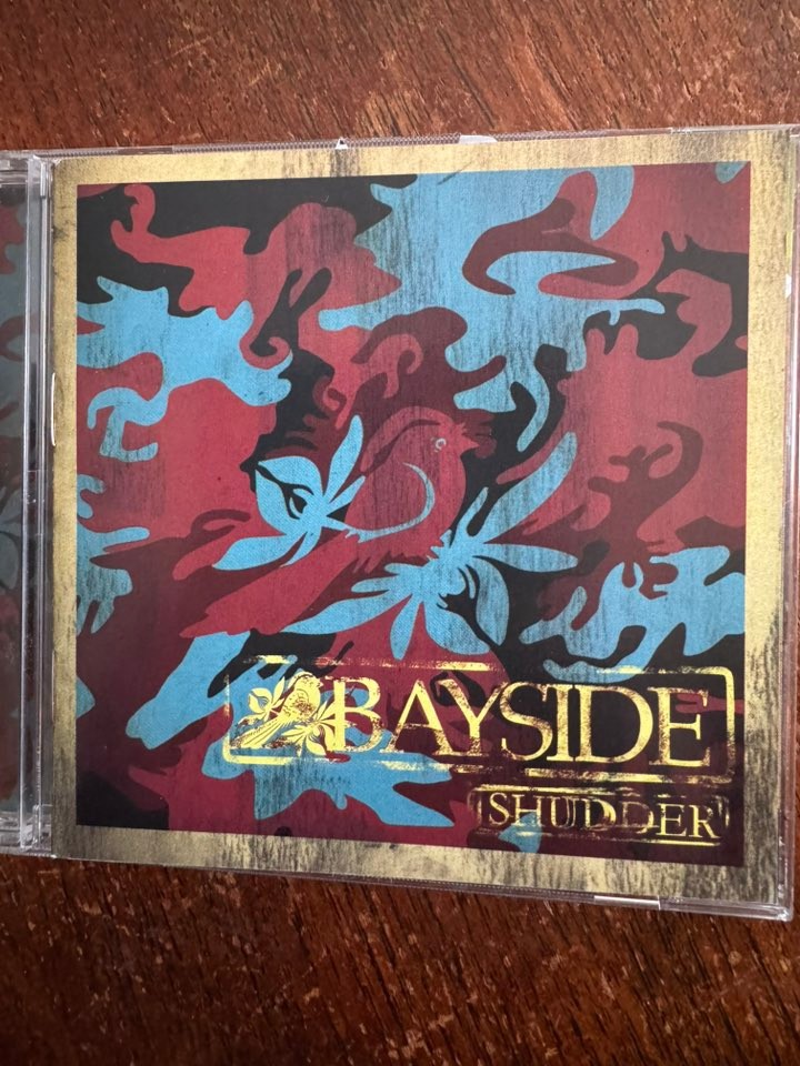 BAYSIDE signed cd booklet for the Shudder cd 2008