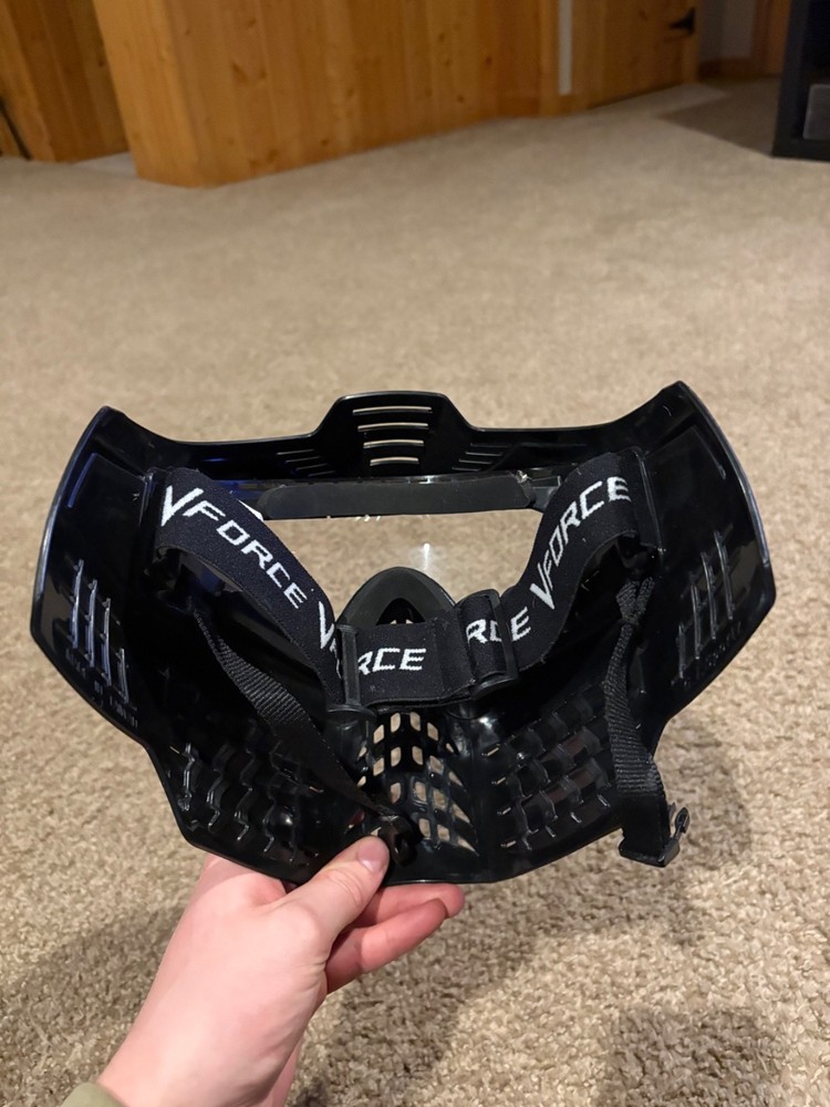Black VForce Paintball Mask