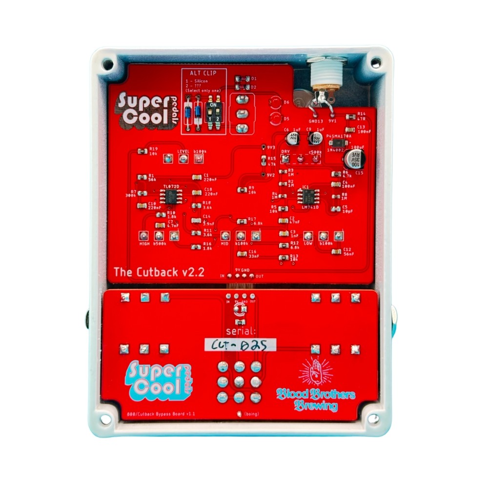 Supercool Pedals The Cutback Distortion Pedal
