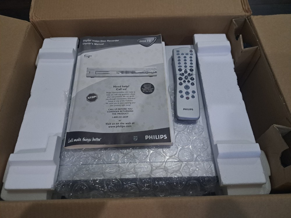 Philips DVDR75/17 Progressive Scan DVD Recorder