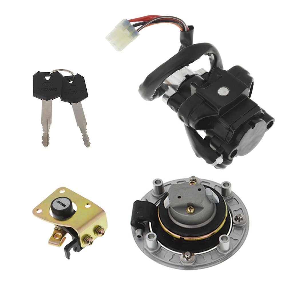 ✅Ignition Switch Gas Cap Cover Seat Lock Key For Suzuki Katana 600 Katana 750 US