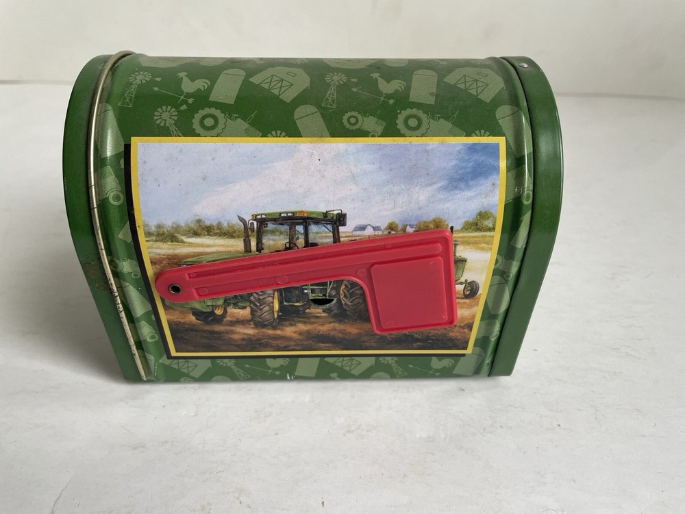 John Deere Mini Collectible Mail Box (H)