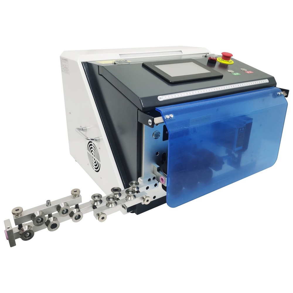 110V Fully Automatic Pneumatic Computer Wire Stripping Bending Machine