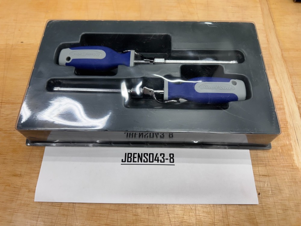 Blue-Point Tools NEW 2pc Soft Grip Metric Locking Nut Driver Set 102NDLM10