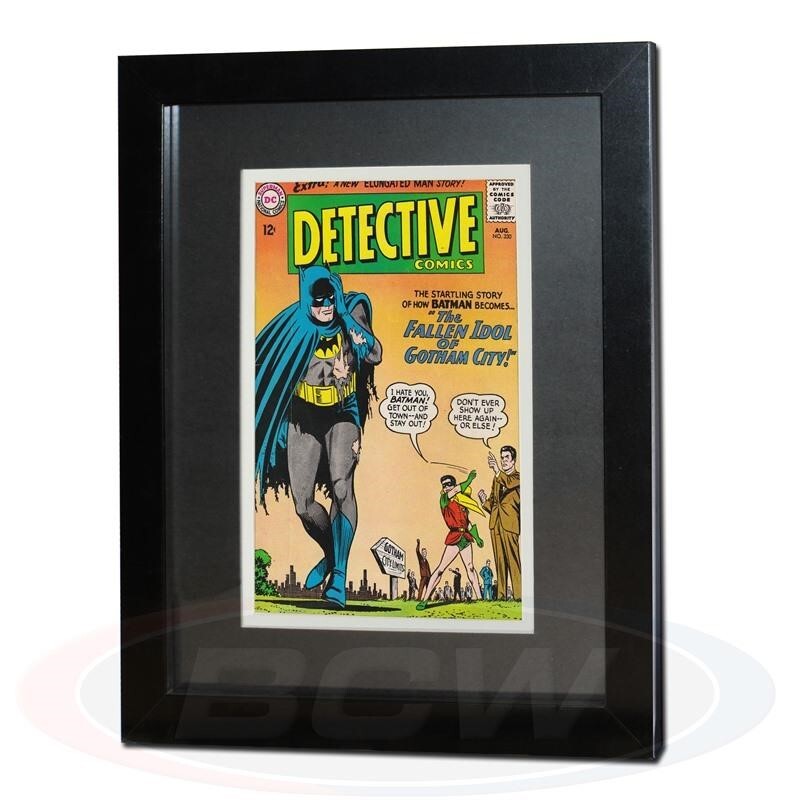 BCW Wall Display Frame For Silver Age Comic Book Showcase Glass Collector Gift