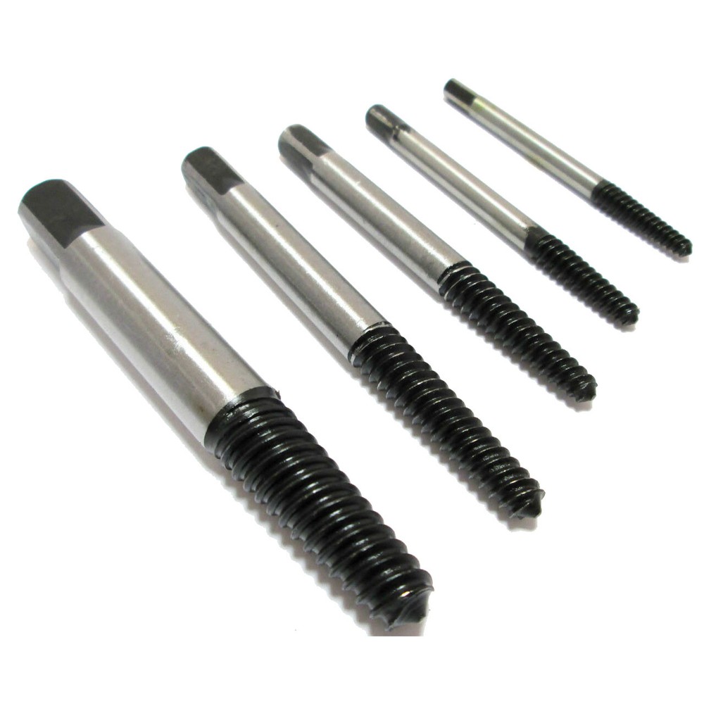 5PC SCREW BOLT STUD EXTRACTOR REMOVER EASY OUT OUTS