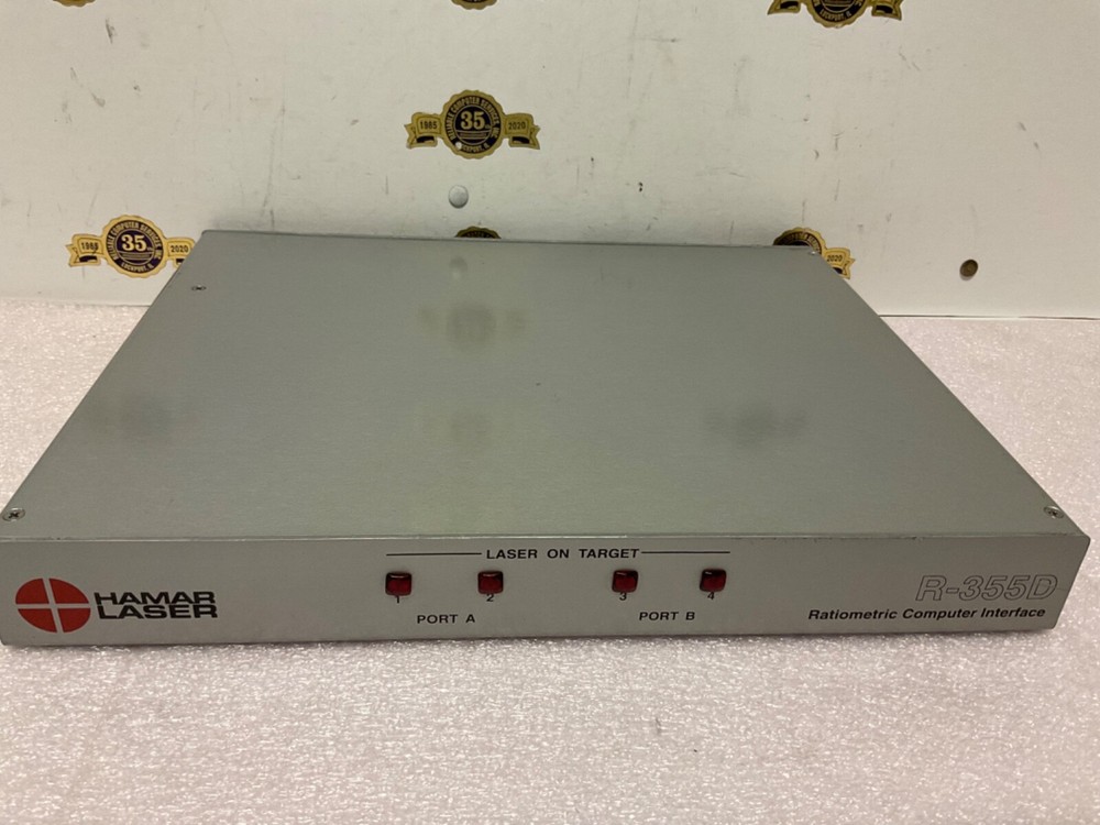 Hamar Laser R-355D Ratiometric Computer Interface R355D powers on fine