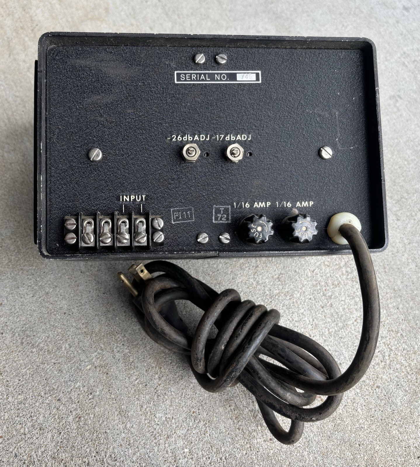 Stelma TCTS-1A Telegraph Carrier Test Set, Key, Sounder Vintage