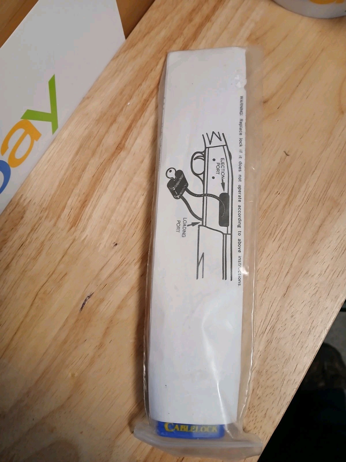 Mossberg Gun Cable Lock w/ Keys New Sealed in pack Firearm Safety Lock