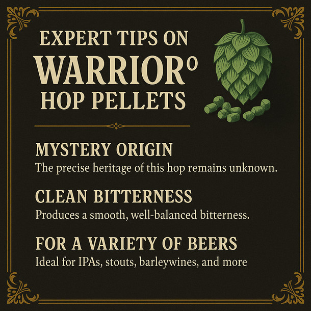 YCH Hops Warrior Hop Pellets 1 lb
