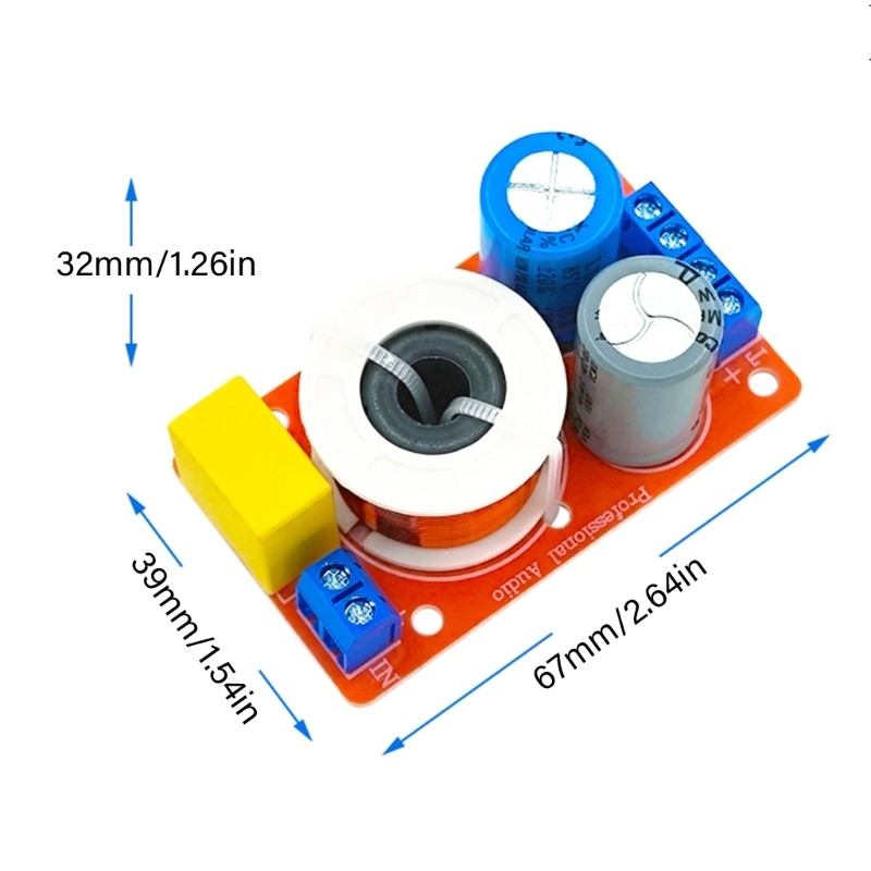 High Performances Crossover Polymer Inductors For Bookshelfs Speakers