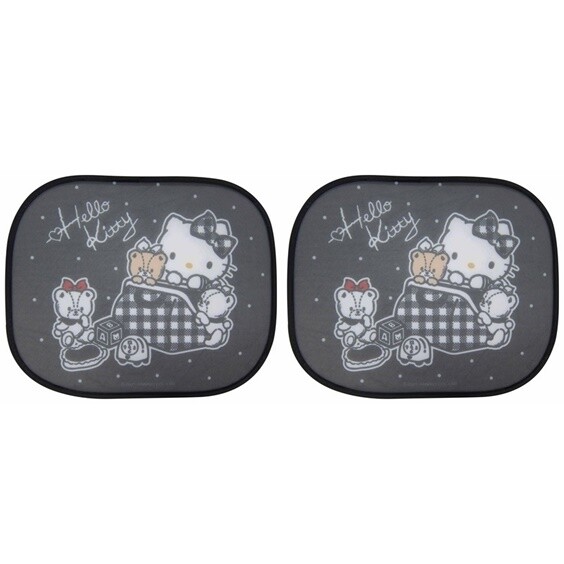 New Hello Kitty Sun Shade Block Shield Visor 2pcs Car Accessories
