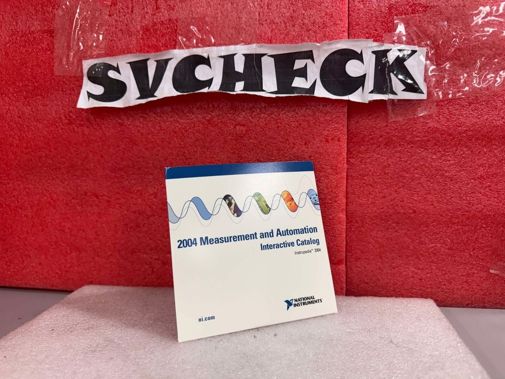 NATIONAL INSTRUMENTS 350484G-00 INSTRUPEDIA 2004 INTERACTIVE CATALOG