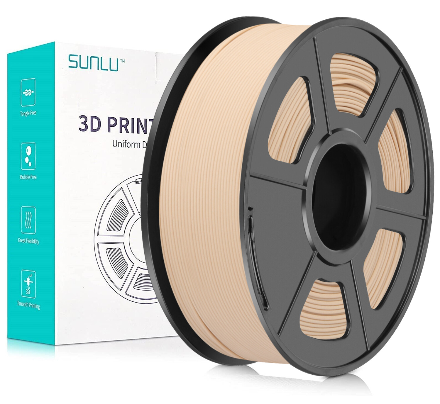 【BUY4 PAY FOR 3】SUNLU PLA/PLA PLUS/PETG/SILK/ABS/META/MATTE 1KG TPU500G Filament