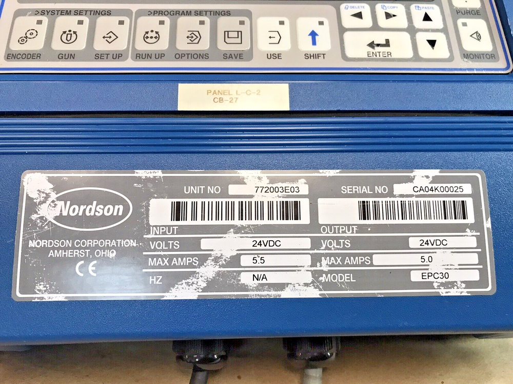 Nordson EPC30 Pattern Control System 772003E03