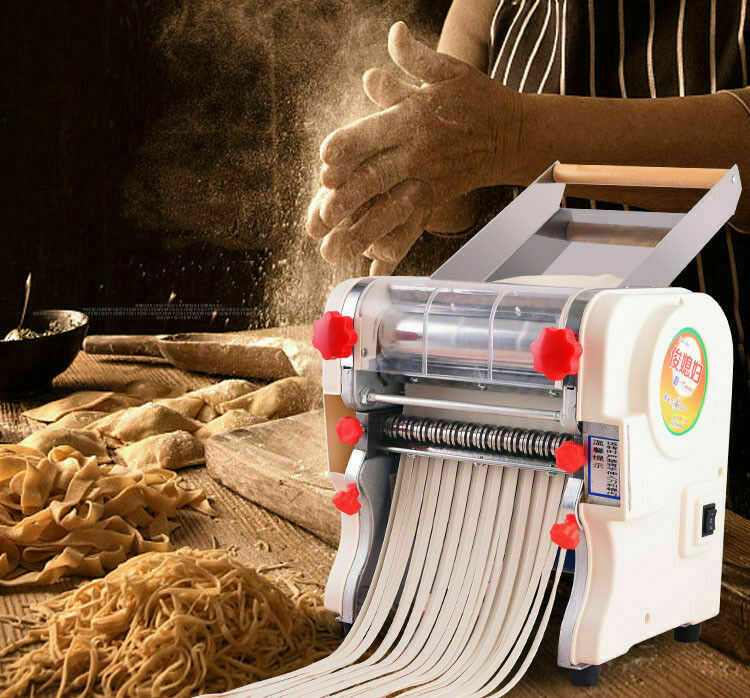 Electric Noodle Pasta Machine Dumpling Maker Dough Roll Machine Commercial 220V