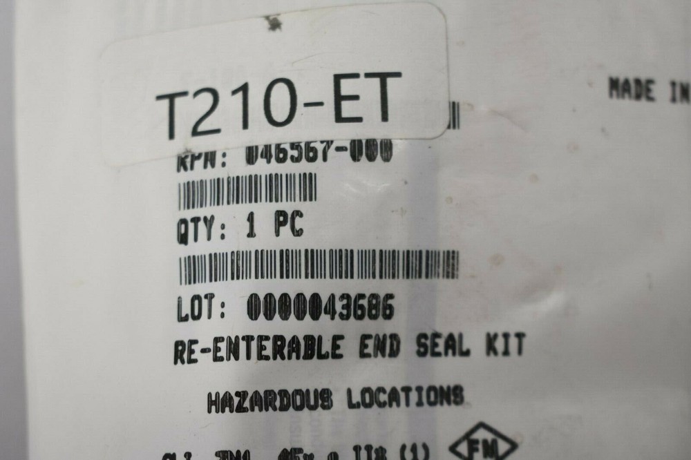 Raychem Cable Component Re-Enterable High Profile Pipe End Seal Kit E-100-A