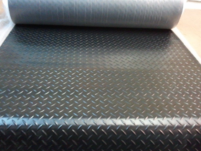 DIAMOND RUBBER MATTING 1/8 thk x 36"WIDE x 12" FREE SHIPPING