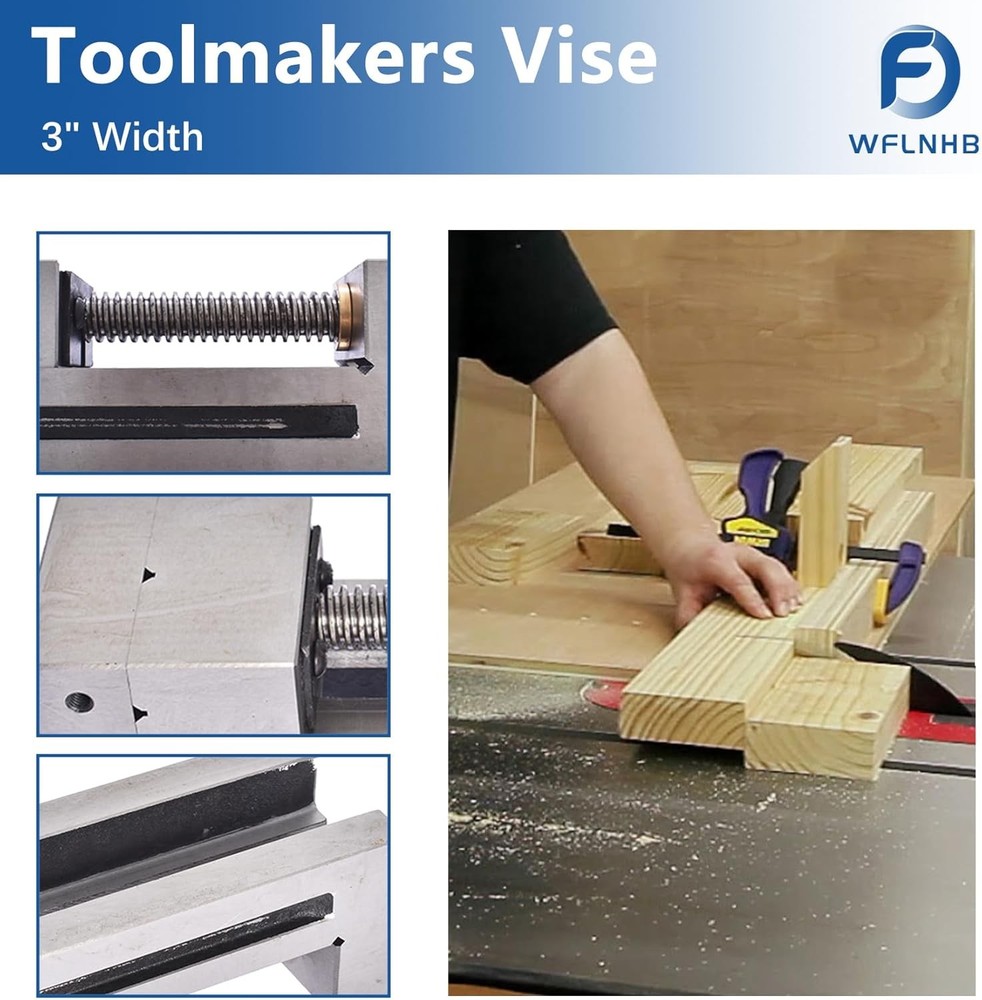 Precision Toolmakers Vise for Milling