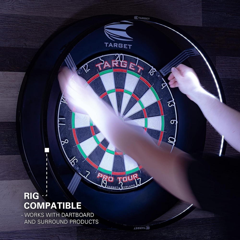 Durable LED Dartboard Lighting - Fits All Boards, Simple Installation Included