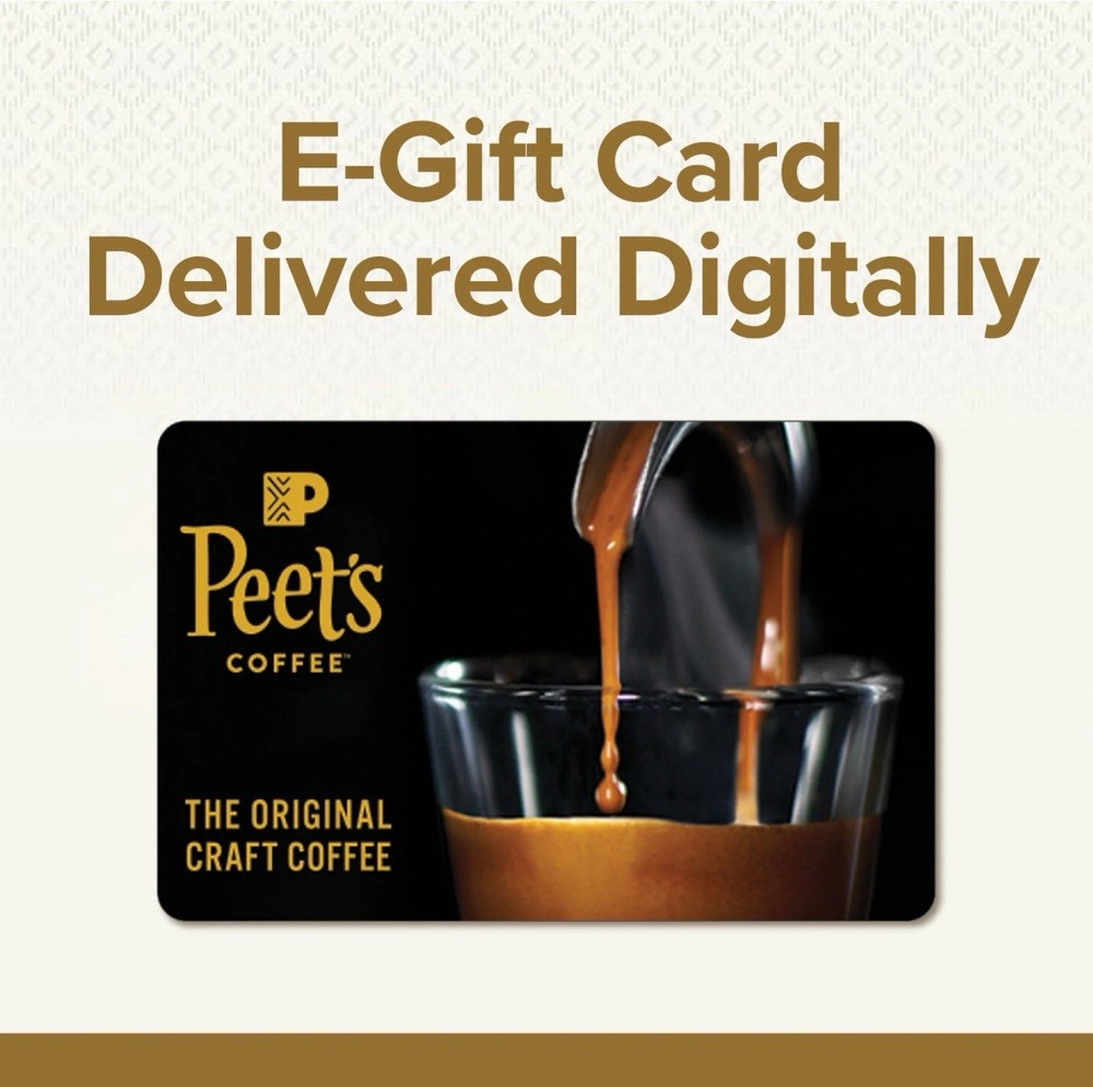 Peet's Coffee $200 E-Gift Card Digital Delivery US Nationwide