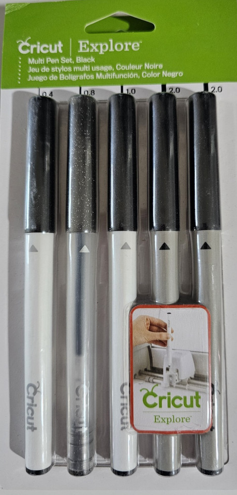 Cricut BLACK Multi Pen Set for Explore Air Machines NEW