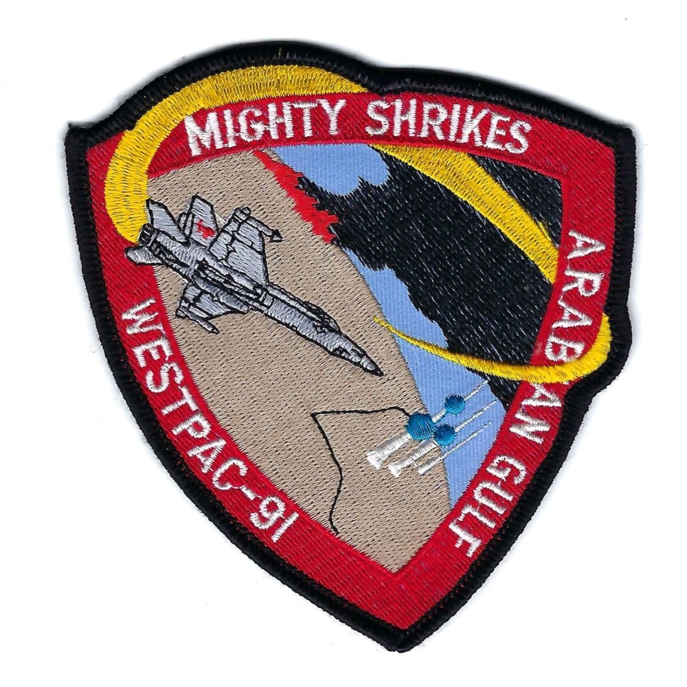 VF-94 'MIGHTY BSHRIKES' WESTPAC '91 patch