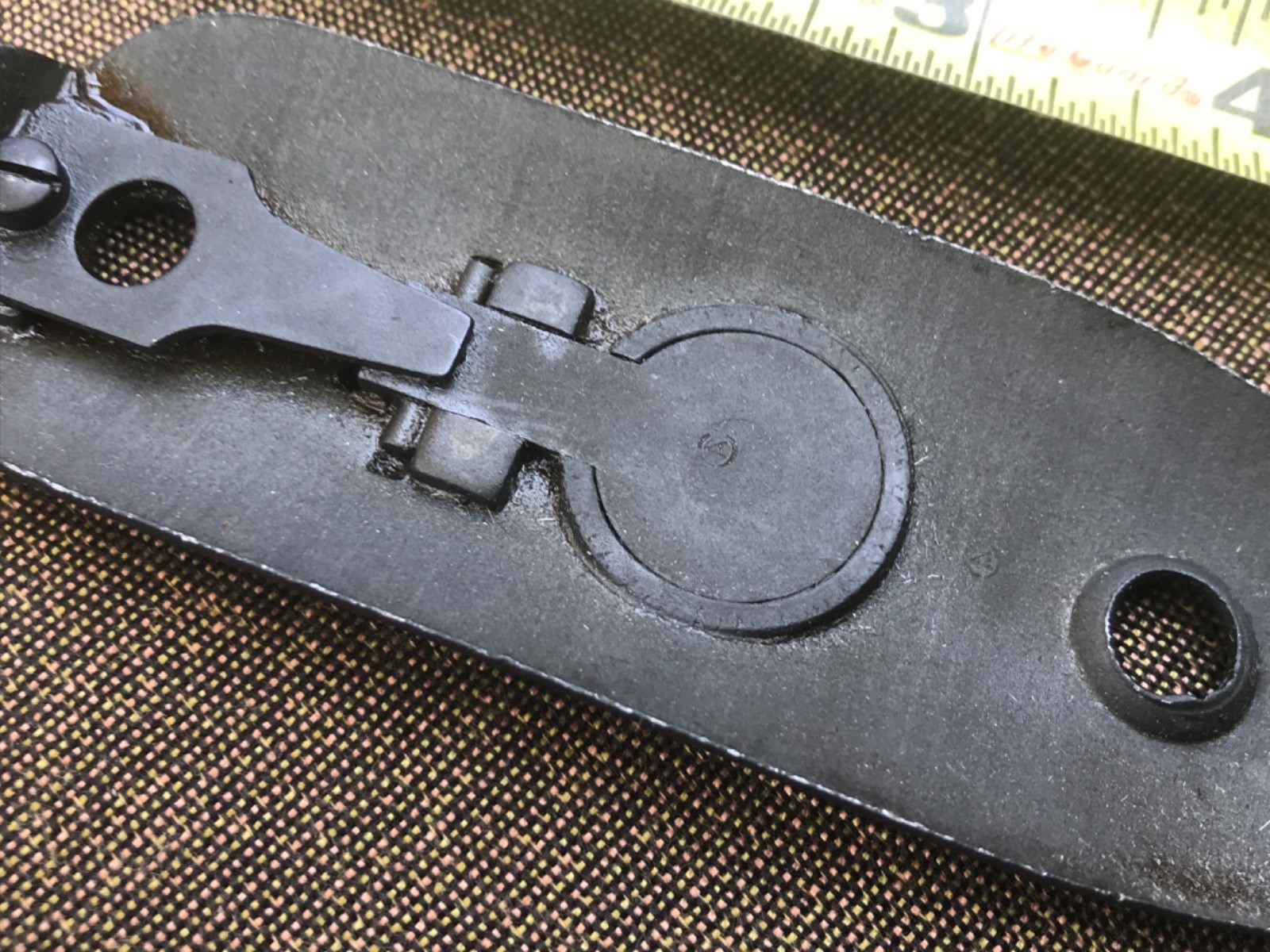 Original Unissued Canadian Arsenals Lee Enfield No. 4 Mk.I Steel Butt Plate