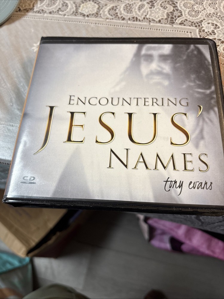 Tony Evans Encountering Jesus' Names AUDIO CD Series Complete