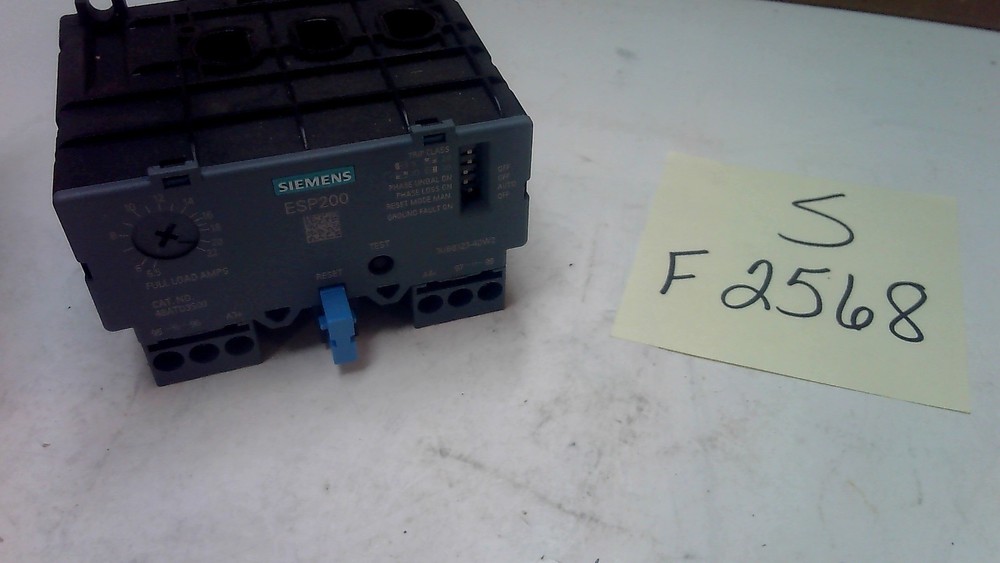48ATD3500 SIEMENS OVERLOAD RELAY