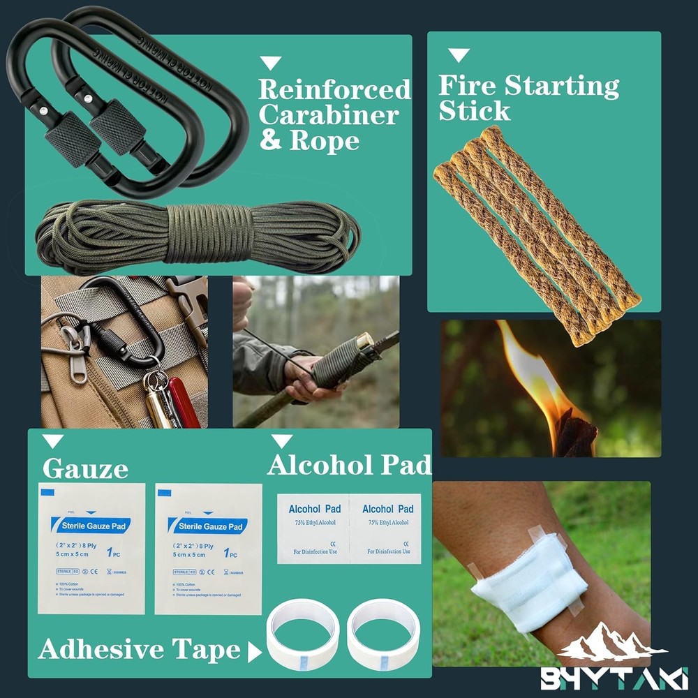 Survival Kits 37 in 1, WINTER STORM EMERGENCY