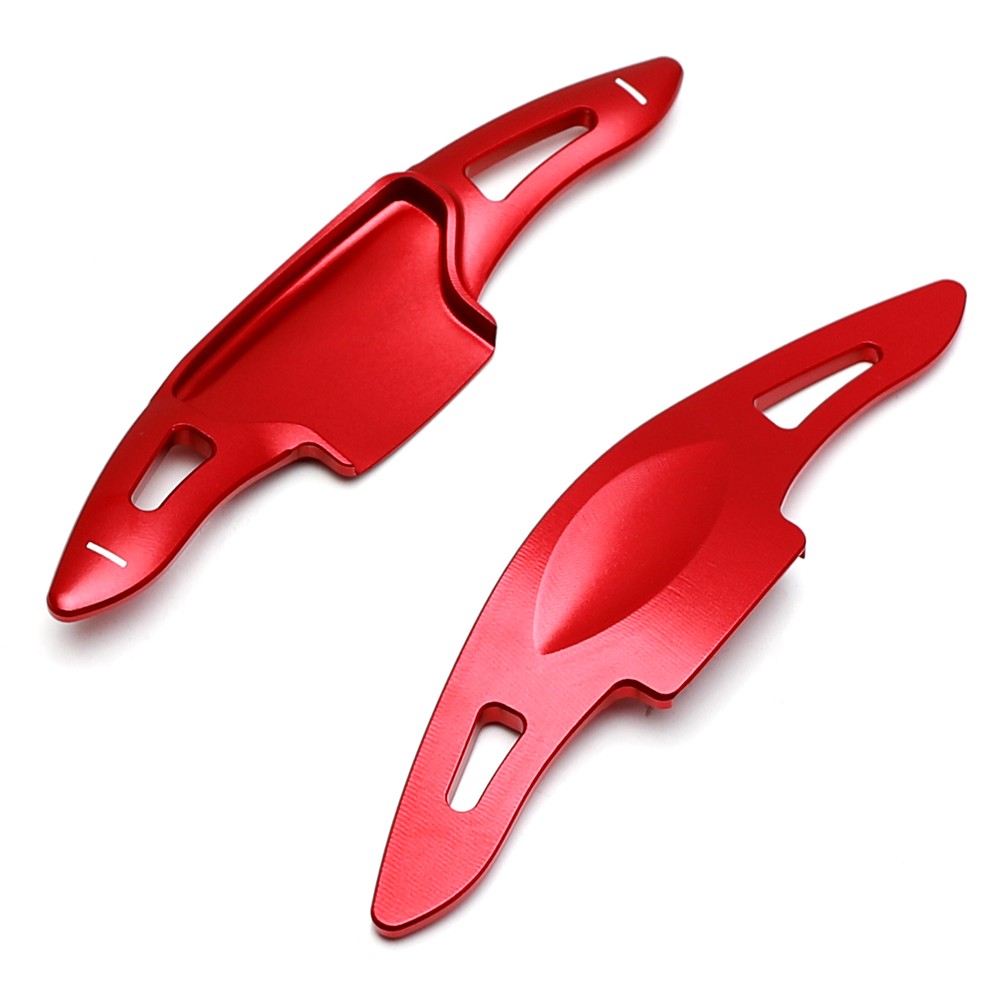 Performance Red Steering Wheel Paddle Shifter Extension For Ford 20-up Explorer
