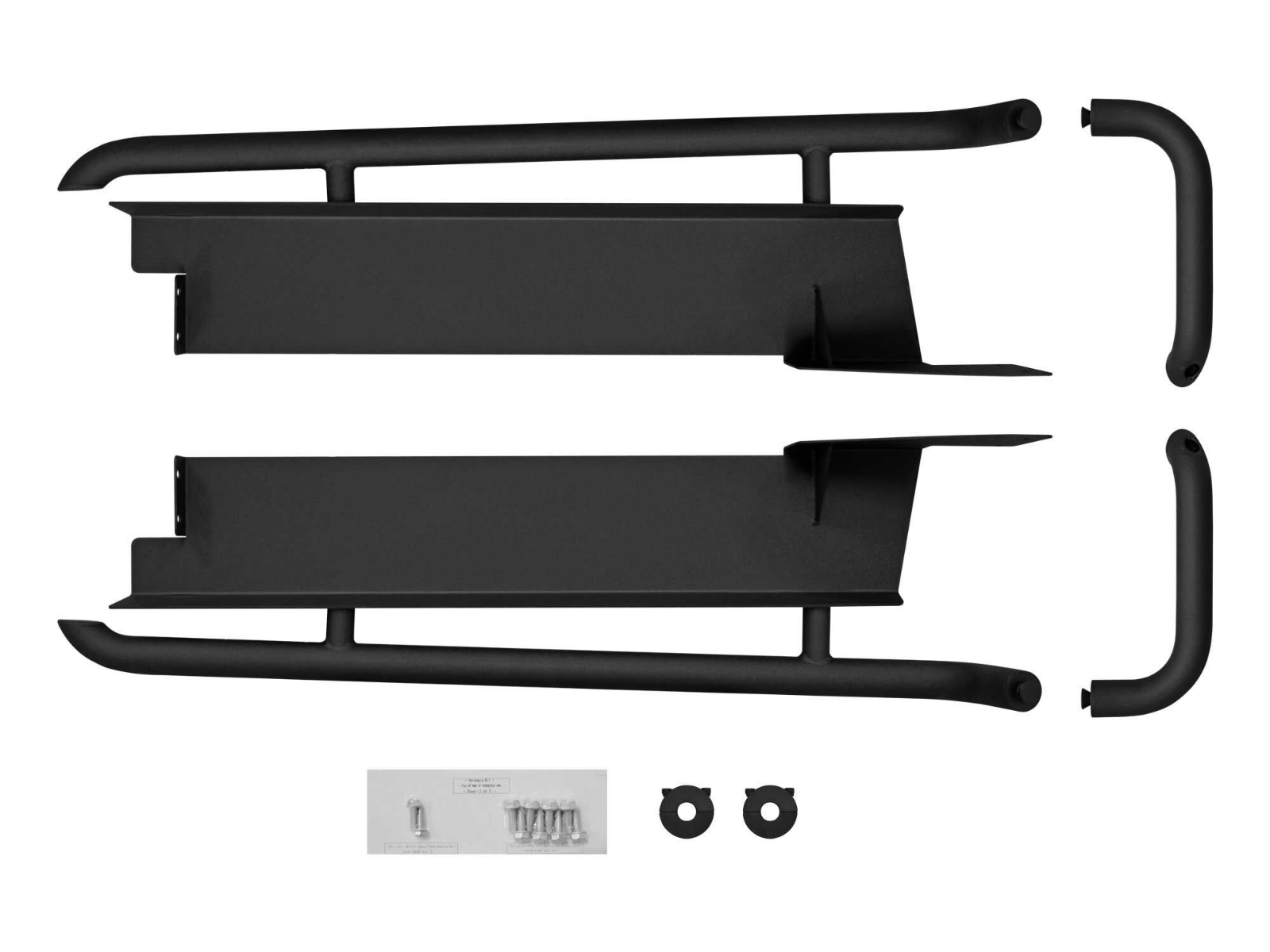 SuperATV Heavy Duty Rock Sliding Nerf Bars for Polaris Ranger XP 570 (PRO-FIT)