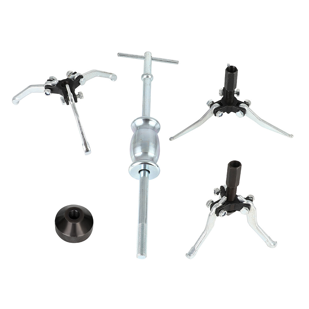 3 Jaw Internal External Puller tool Gear bearing Slide Hammer Puller Set