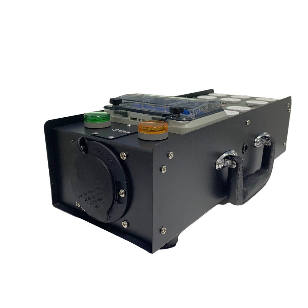 50A Input with 6Channels Edisons Outputs Portable Power Distribution Box