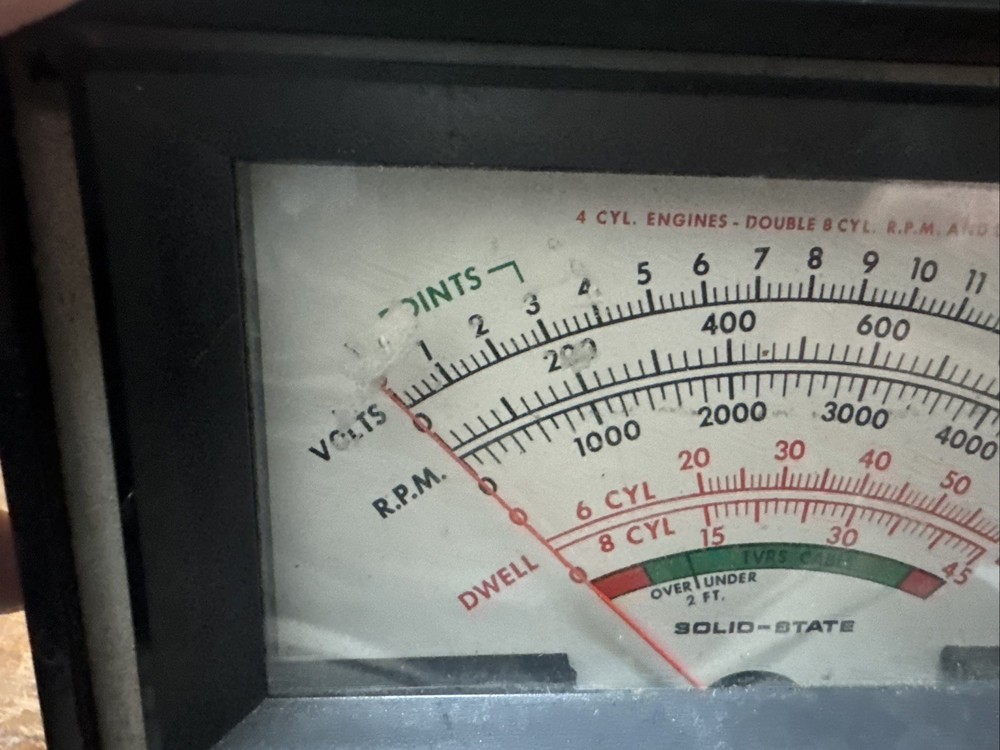 Sears Tune Up Tester Model 181- 2190 (working condition unknown)